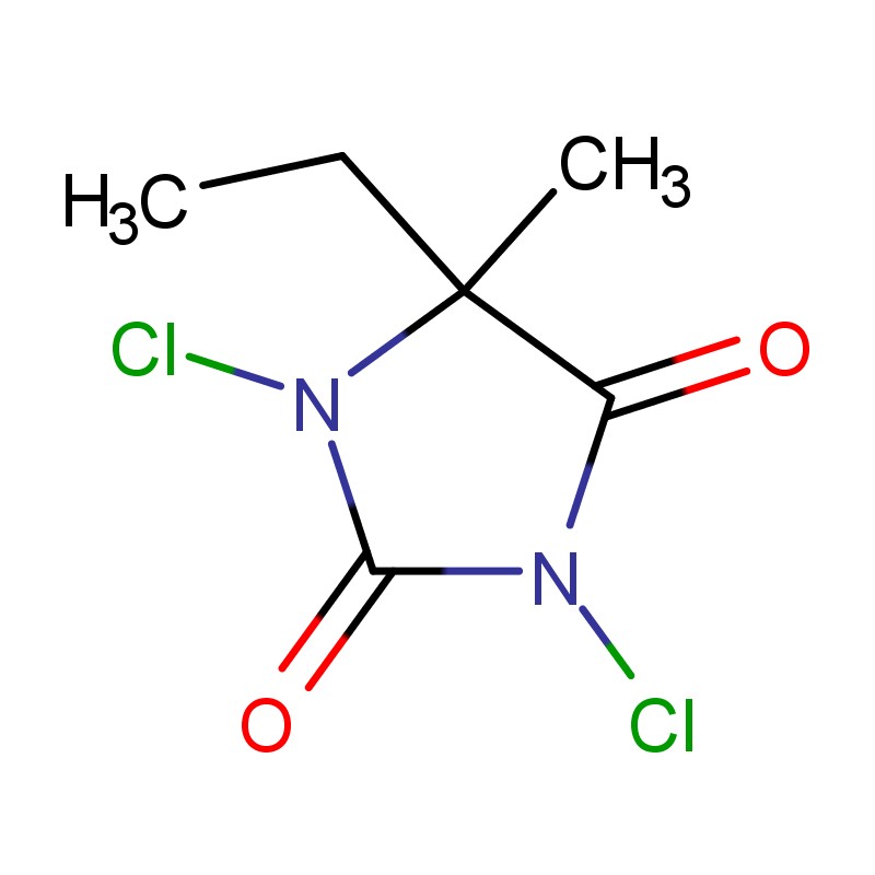 1,3-dikloro-5-etil-5-methylhydantoin